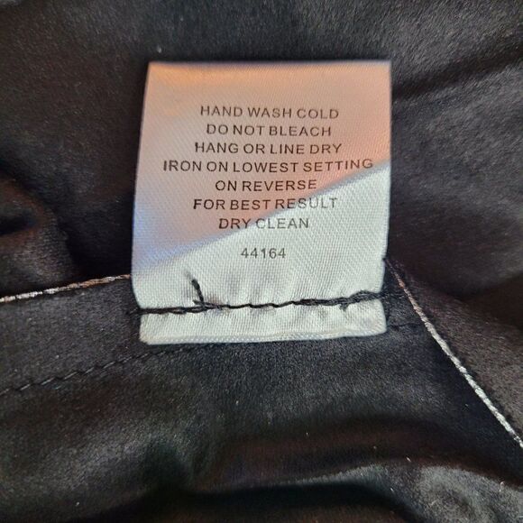 Romeo Juliet Couture Skirt Grunge Pleated Metallic Distressed Silver Midi S - Picture 14 of 14